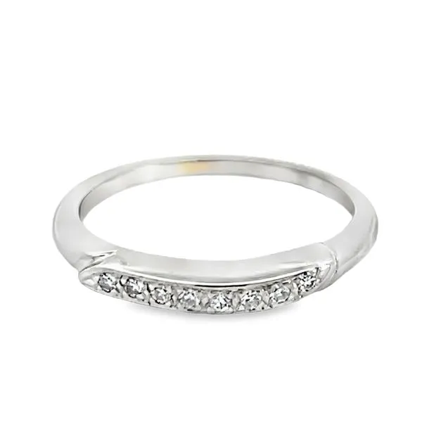 White Diamond Band Miner's Den Jewelers Royal Oak, MI