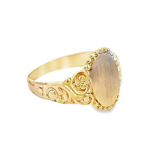 Signet Ring Image 2 Miner's Den Jewelers Royal Oak, MI