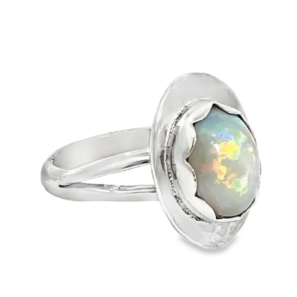 Opal Ring Image 2 Miner's Den Jewelers Royal Oak, MI