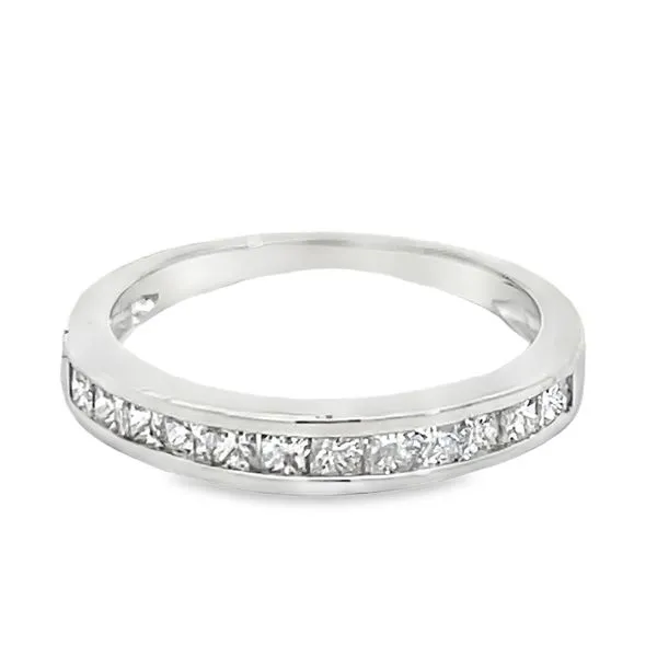 Princess Cut Channel Diamond Band Miner's Den Jewelers Royal Oak, MI