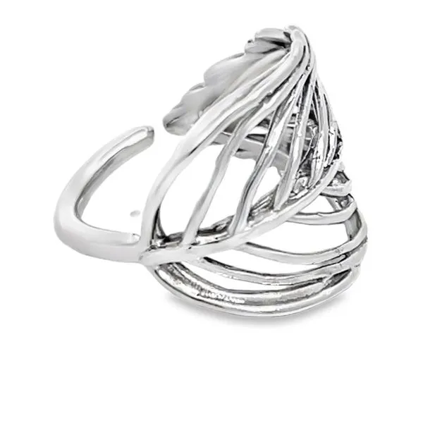Leaf Wire Wrap Ring Miner's Den Jewelers Royal Oak, MI