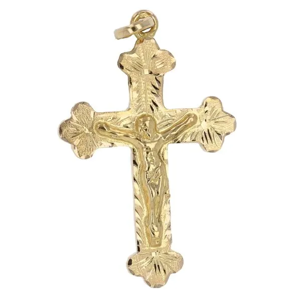 22K Gold Estate Cross Pendant similar item image