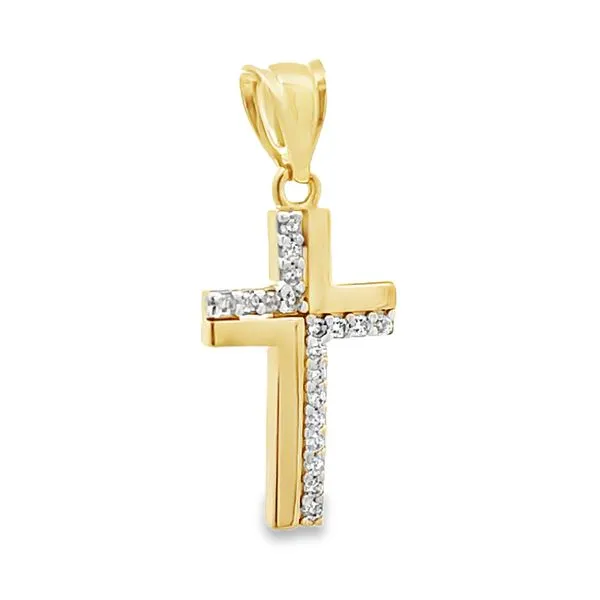 Estate Cross Pendant Image 2 Miner's Den Jewelers Royal Oak, MI