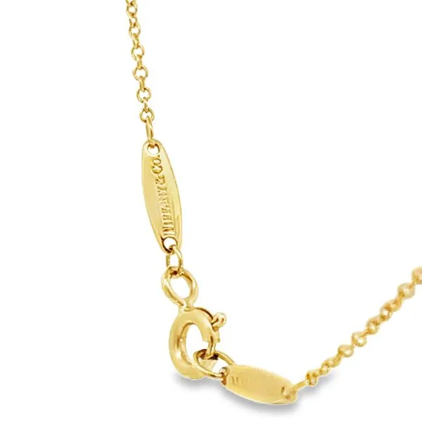 18 Karat Tiffany & Co. Elsa Peretti Diamond By The Yard S...