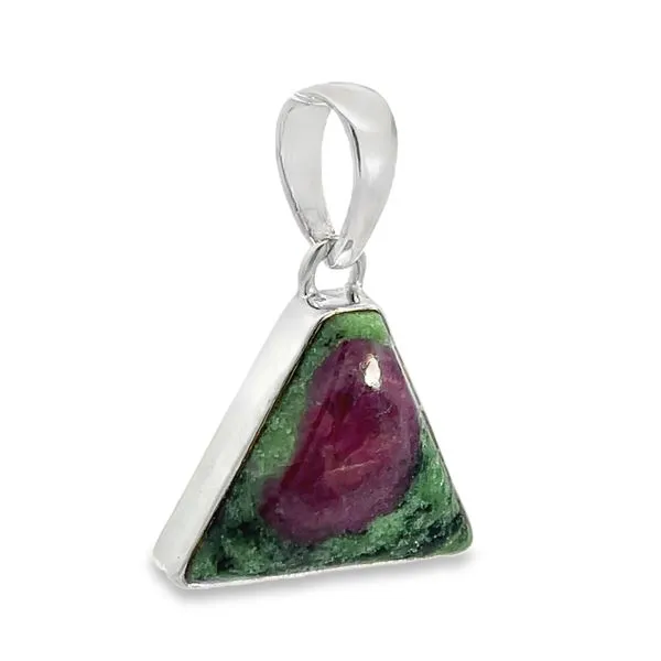Ruby Zoisite Pendant Image 2 Miner's Den Jewelers Royal Oak, MI