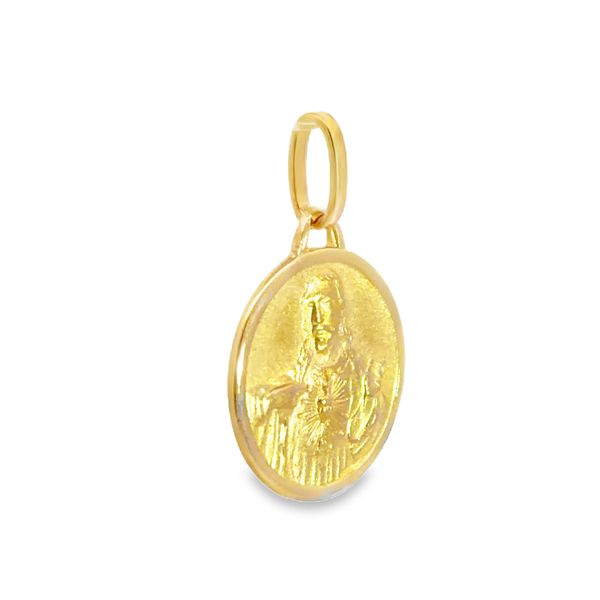 Sacred Heart Of Jesus Medal Image 2 Miner's Den Jewelers Royal Oak, MI