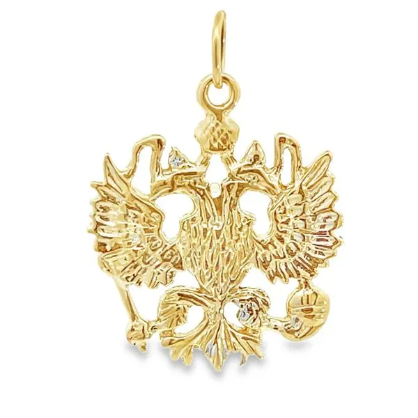 Russian Eagle Charm