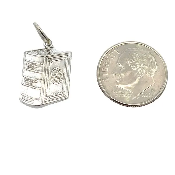 Book Charm Image 2 Miner's Den Jewelers Royal Oak, MI