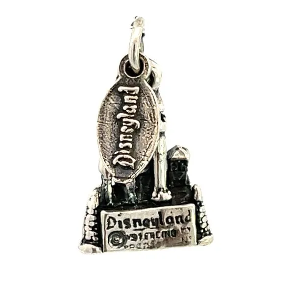 Disneyland Castle Charm Image 2 Miner's Den Jewelers Royal Oak, MI