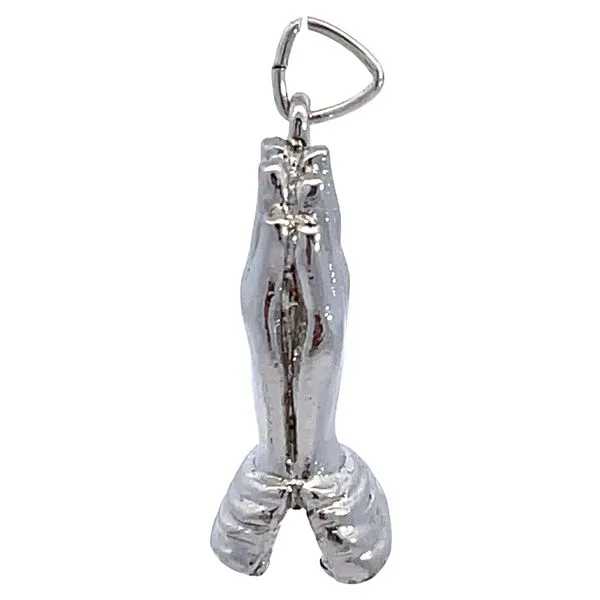 Praying Hands Charm Image 3 Miner's Den Jewelers Royal Oak, MI