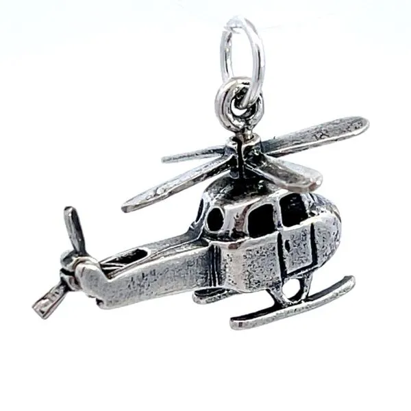 Helicopter Charm Image 2 Miner's Den Jewelers Royal Oak, MI