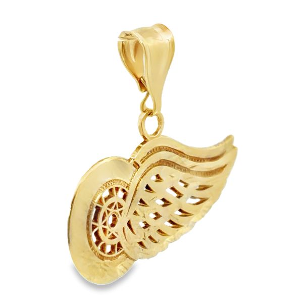 Detroit Red Wing Charm Image 2 Miner's Den Jewelers Royal Oak, MI