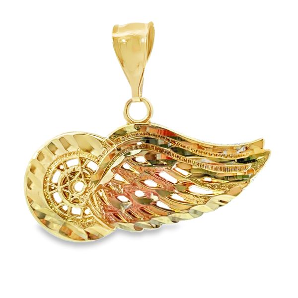 Detroit Red Wing Charm Miner's Den Jewelers Royal Oak, MI