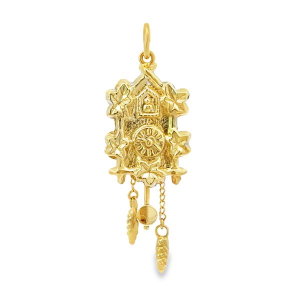 14k Cuckoo Clock Charm Miner's Den Jewelers Royal Oak, MI