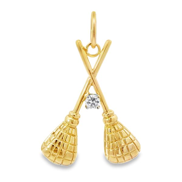 14 K Gold Lacrosse Sticks Miner's Den Jewelers Royal Oak, MI