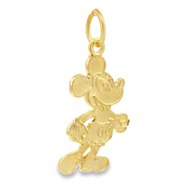 14k Mickey Mouse Charm Image 2 Miner's Den Jewelers Royal Oak, MI