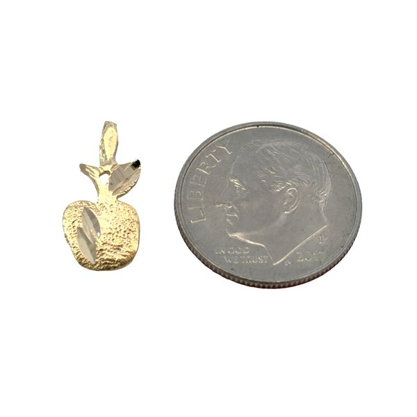 14k Apple Charm Image 2 Miner's Den Jewelers Royal Oak, MI