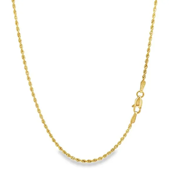 18" Gold Estate Rope Chain Miner's Den Jewelers Royal Oak, MI