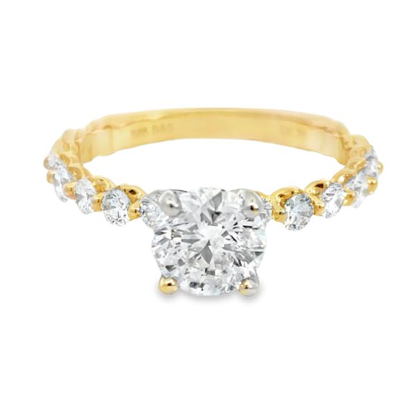 Shared Prong Complete Diamond Engagement Ring (1.10ct, I, I1) Miner's Den Jewelers Royal Oak, MI