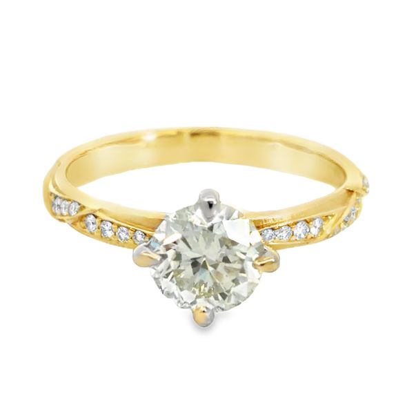 Estate Engagement Ring Miner's Den Jewelers Royal Oak, MI