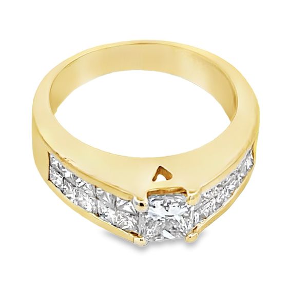 Princess Cut Diamond Ring Image 3 Miner's Den Jewelers Royal Oak, MI