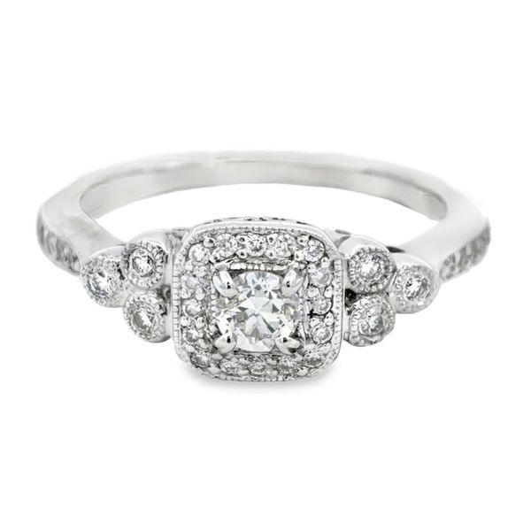 Estate Engagement Ring Miner's Den Jewelers Royal Oak, MI