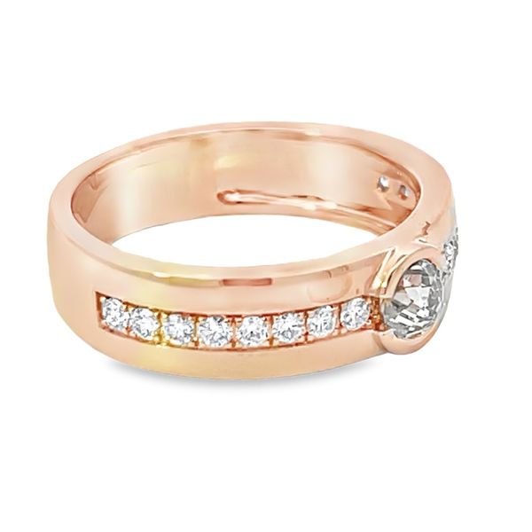 Rose Gold Crown of Light Diamond Ring Image 2 Miner's Den Jewelers Royal Oak, MI