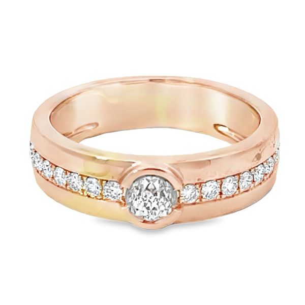 Rose Gold Crown of Light Diamond Ring Miner's Den Jewelers Royal Oak, MI