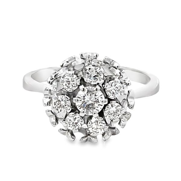 Cluster Diamond Ring Miner's Den Jewelers Royal Oak, MI