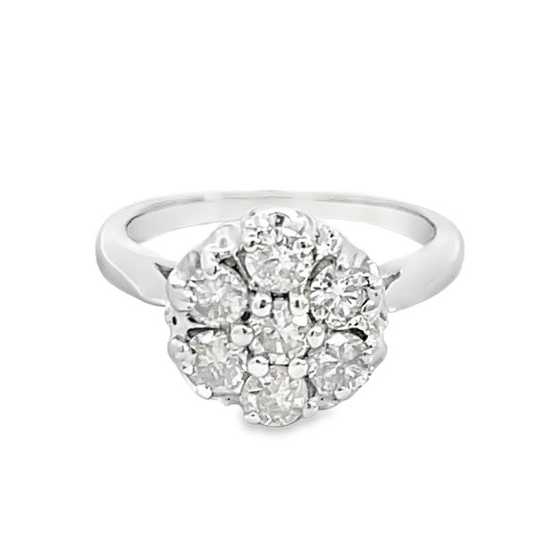 Diamond Cluster Ring Miner's Den Jewelers Royal Oak, MI