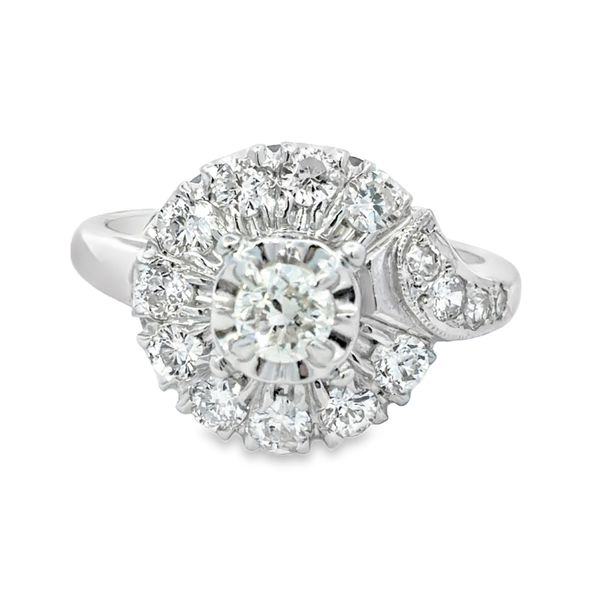 Estate Engagement Ring Miner's Den Jewelers Royal Oak, MI