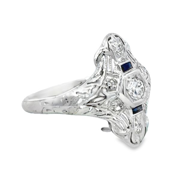 Estate Engagement Ring Image 2 Miner's Den Jewelers Royal Oak, MI