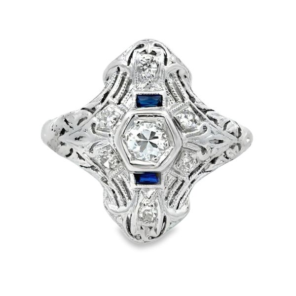 Estate Engagement Ring Miner's Den Jewelers Royal Oak, MI