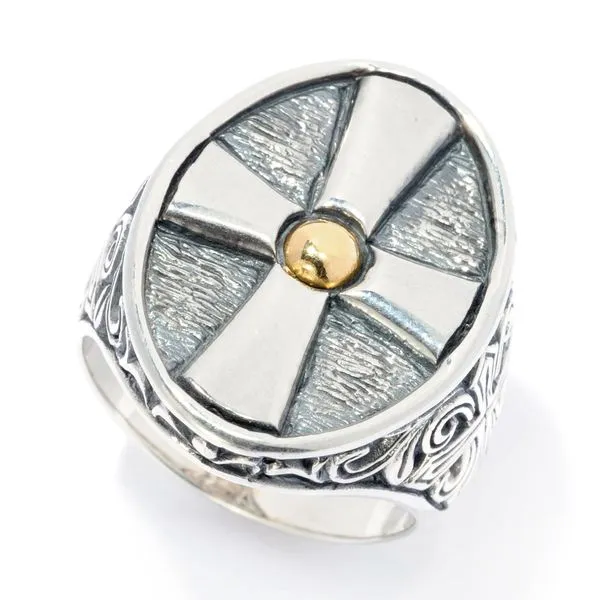 Silver & 18K Ring Miner's Den Jewelers Royal Oak, MI