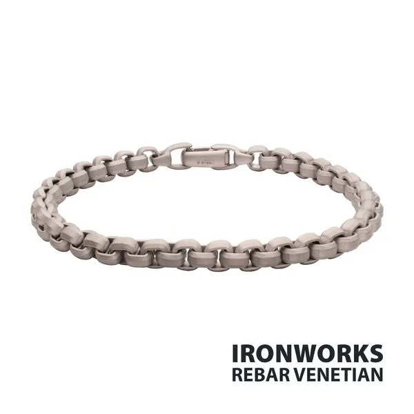 6mm Steel Box Link Bracelet - 8.5