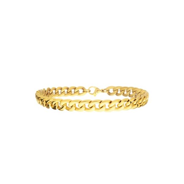 7.4mm Curb Link Bracelet - 8
