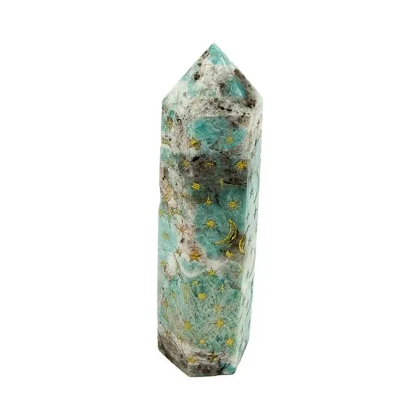 Amazonite Celestial Point Miner's Den Jewelers Royal Oak, MI