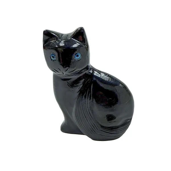 Carved Onyx Cat Specimen Miner's Den Jewelers Royal Oak, MI