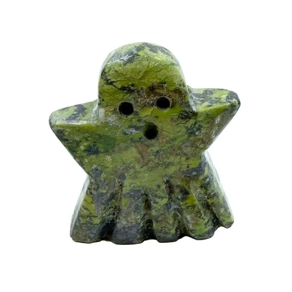 Serpentine Ghost Shape Mineral Specimen Miner's Den Jewelers Royal Oak, MI