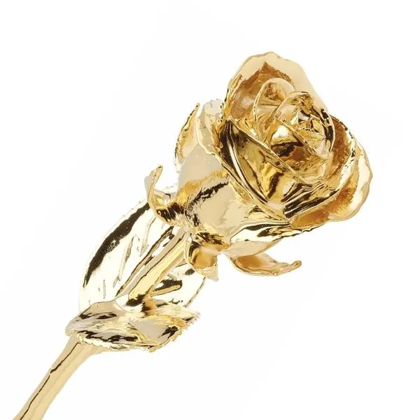 Real 24K Gold-Plated Rose Miner's Den Jewelers Royal Oak, MI