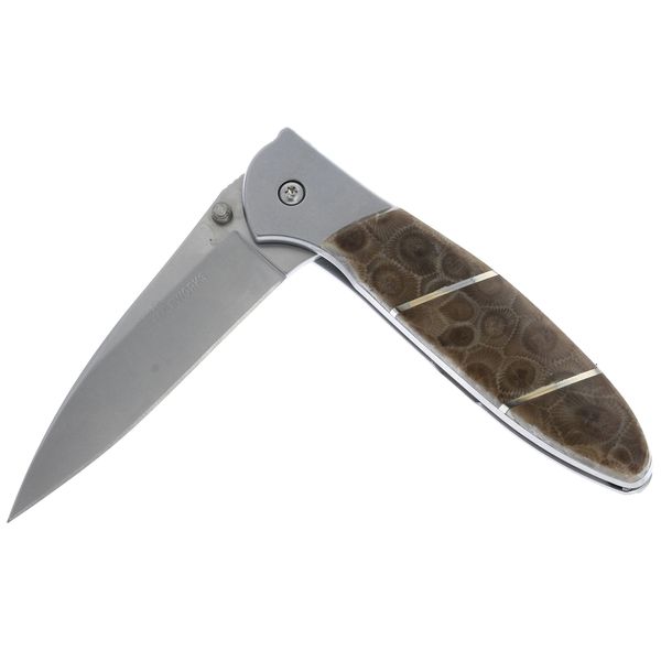 Kershaw Leek Petoskey Stone Knife Miner's Den Jewelers Royal Oak, MI