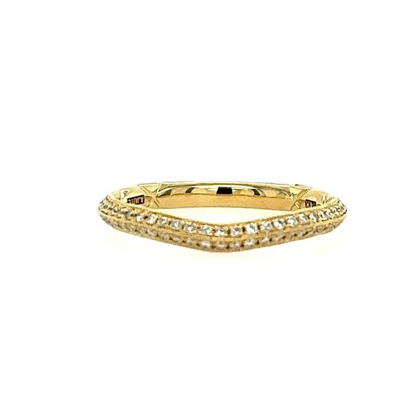 14k Yellow Gold Diamond Wedding Band Miner's North Jewelers Traverse City, MI