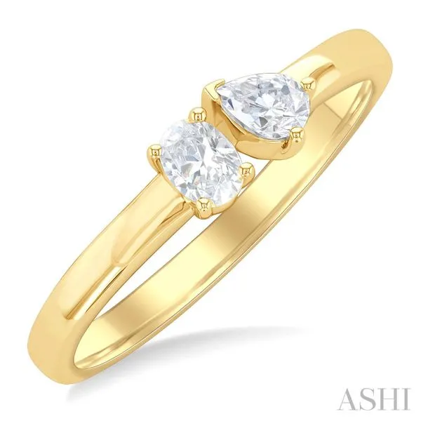 Toi Et Moi Ring in 14K Yellow Gold Miner's North Jewelers Traverse City, MI