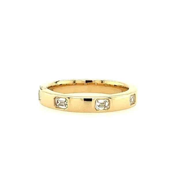 Emerald Ring in 14K Yellow Gold Miner's North Jewelers Traverse City, MI