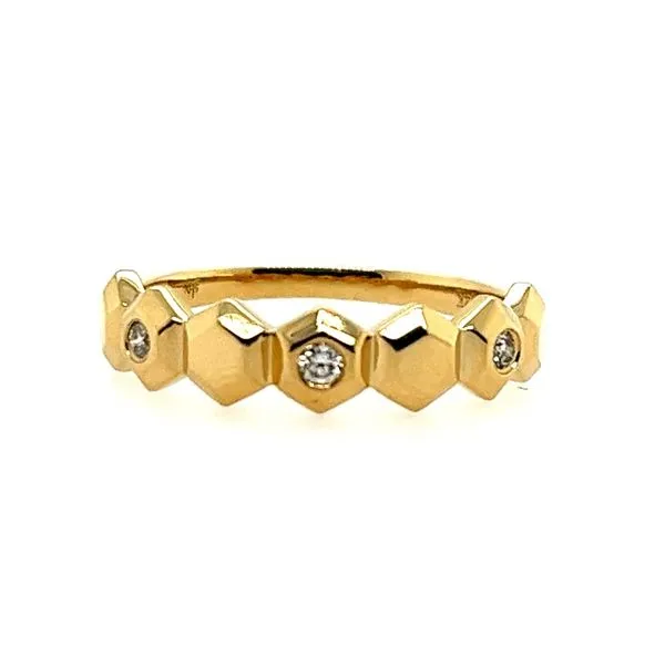 14K Yellow Gold Diamond Fashion Ring Miner's North Jewelers Traverse City, MI