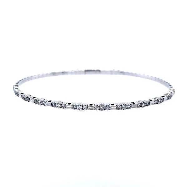 Diamond Bangle Bracelet Miner's North Jewelers Traverse City, MI