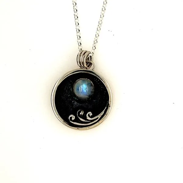 Silver Pendant Miner's North Jewelers Traverse City, MI