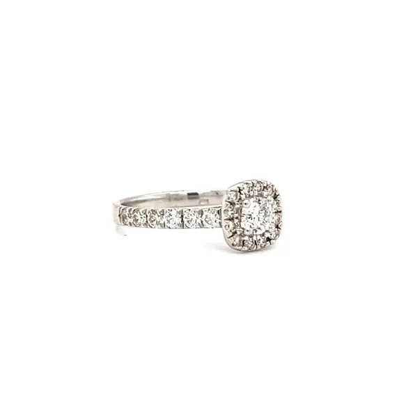 14K White Gold Diamond Engagement Ring Image 2 Minor Jewelry Inc. Nashville, TN