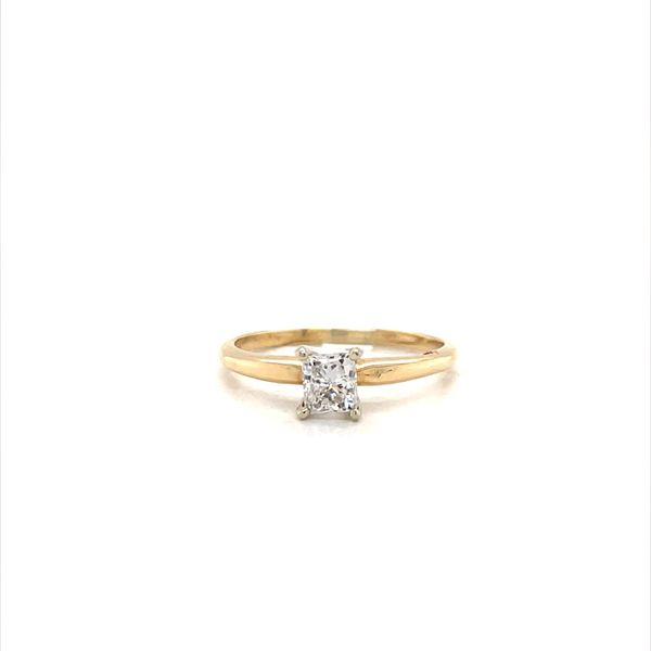 14K Yellow Gold Estate Diamond Solitaire Engagement Ring Minor Jewelry Inc. Nashville, TN