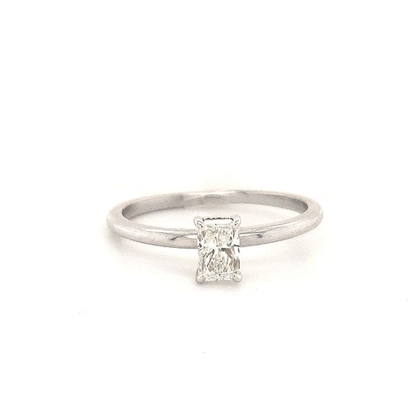 10K White Gold Diamond Solitaire Engagement Ring Minor Jewelry Inc. Nashville, TN